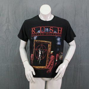 Band Shirt - Rush Moving Pictures Album Cover - Men's Medim